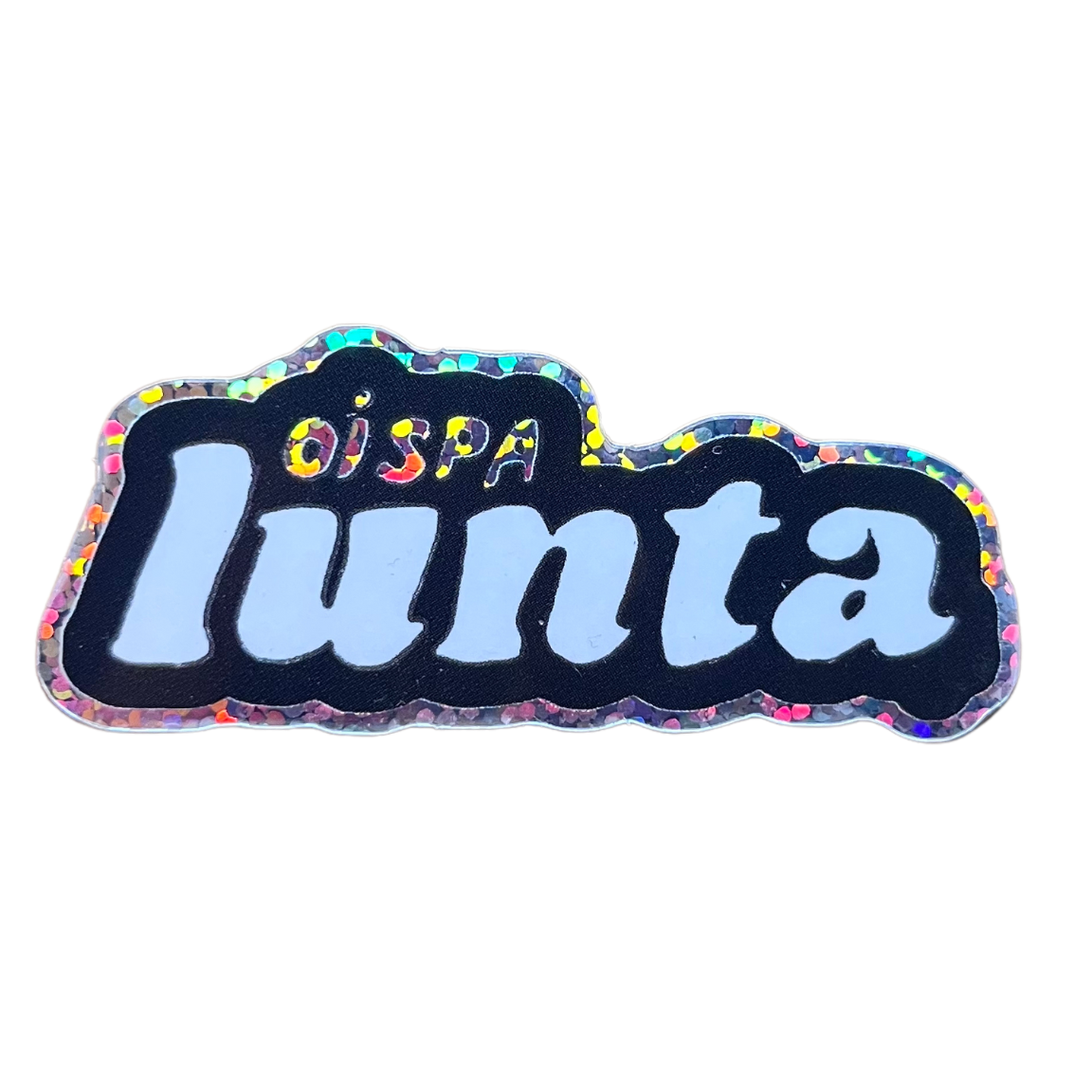 Oispa lunta- tarra musta