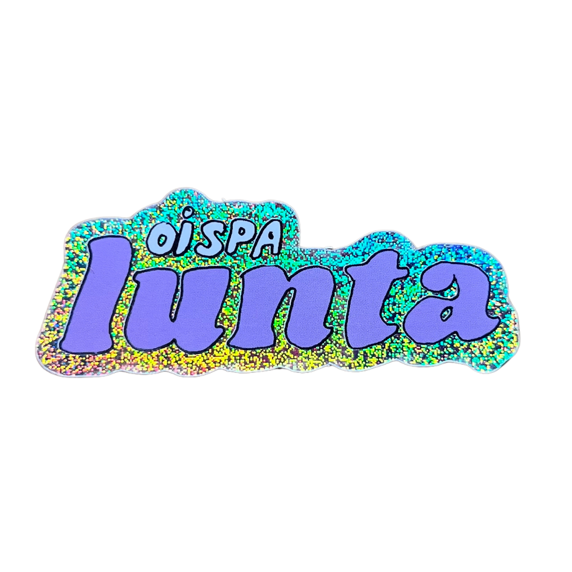 Oispa lunta- tarra lila