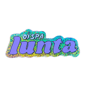 Oispa lunta- tarra lila